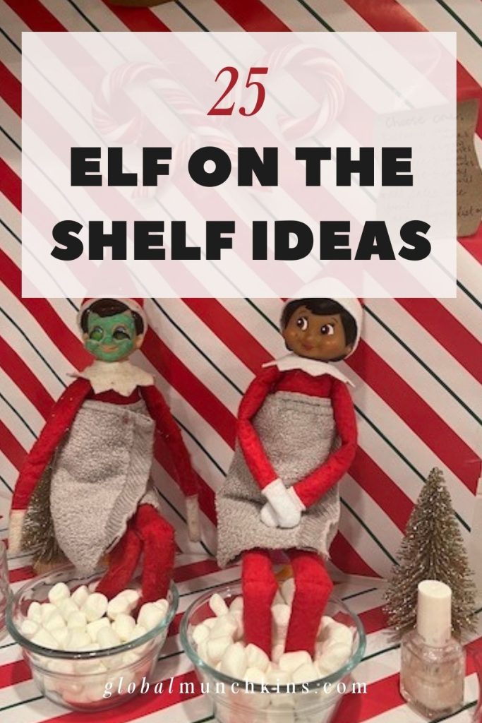 elf on the shelf ideas pinterest graphic