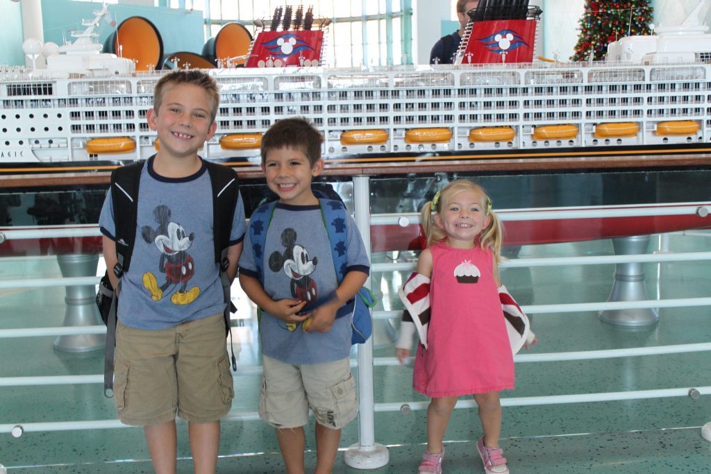 Getting ready to board Disney Cruise Ship | Global Munchkins