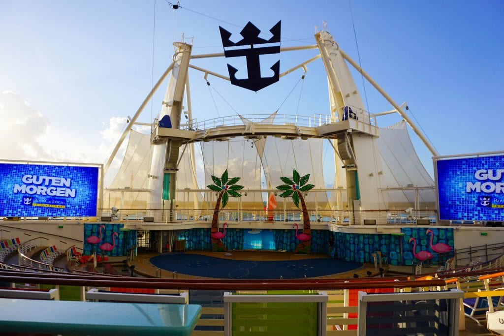 Harmony of the Seas itinerary includes downtime for all the amazing things they have to do onboard. Including the 7 amazing neighborhoods. Click to read my ULTIMATE Guide to the Harmony of the Seas where I share ways to save and everything you CAN'T miss while onboard.