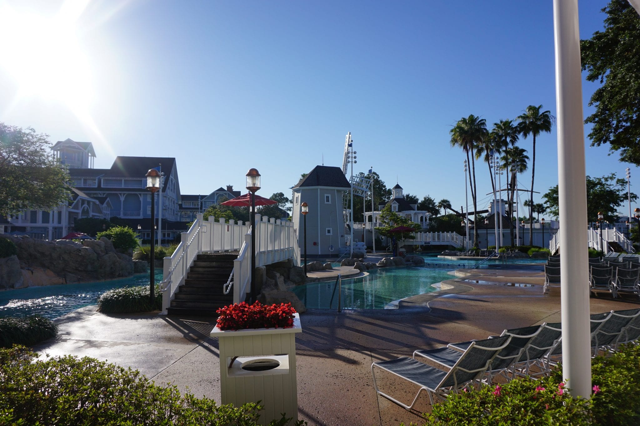 Disney's Beach Club Pool at Disneyworld in Oralndo FL| Global Munchkins