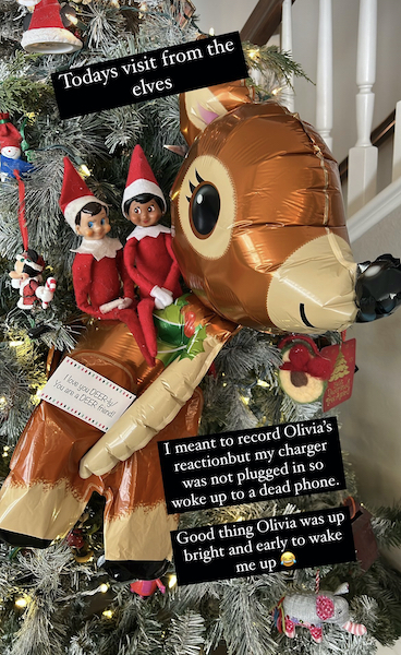 elf on the shelf arrival ideas