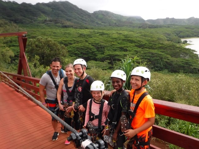 Koloa Zipline Kauai views