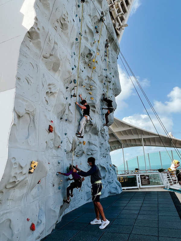 Navigator of the Seas Review! Is this the best ship sailing out of Los Angeles 16 Navigator of the Seas Rock Climbing