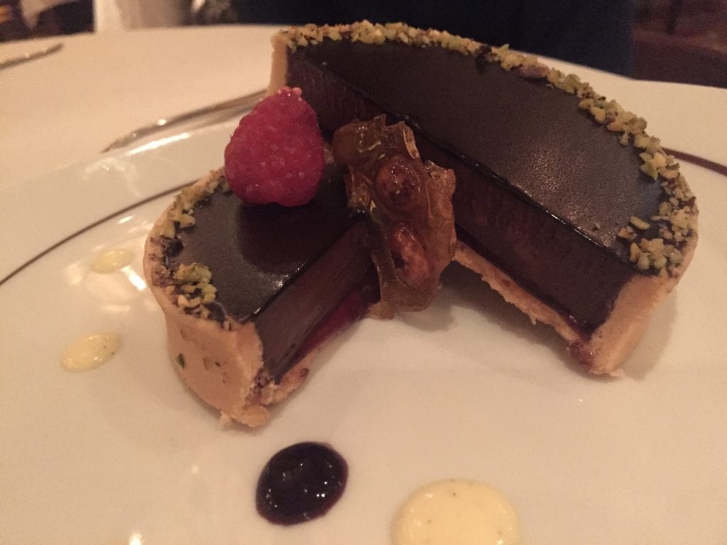 Chocolate Torte at La Cucina on NCL Getaway