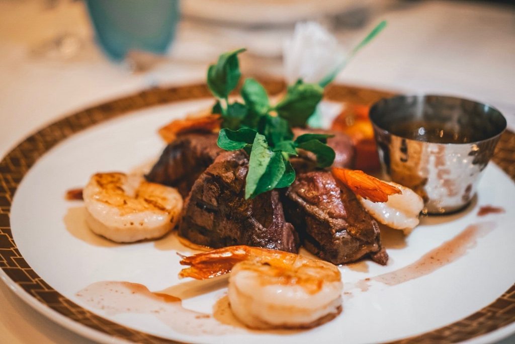 14 Amazing Norwegian Joy Restaurants- Everything You Need to Know 1 Steak Shrimp - Cagneys NCL Joy