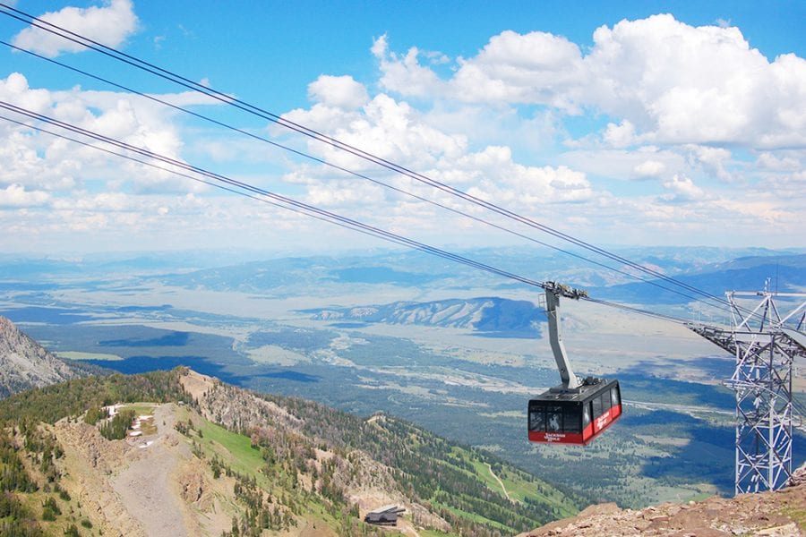 Riding the Tram at Jackson Hole e1559110944932