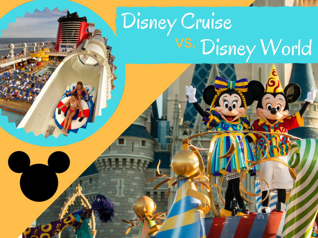 Trying to decide- Disney Cruise vs Disney World? Learn the pros and cons of both to help you make a well informed decision on which Disney Vacation is BEST for your family. Plus, learn how to save $$ on both.