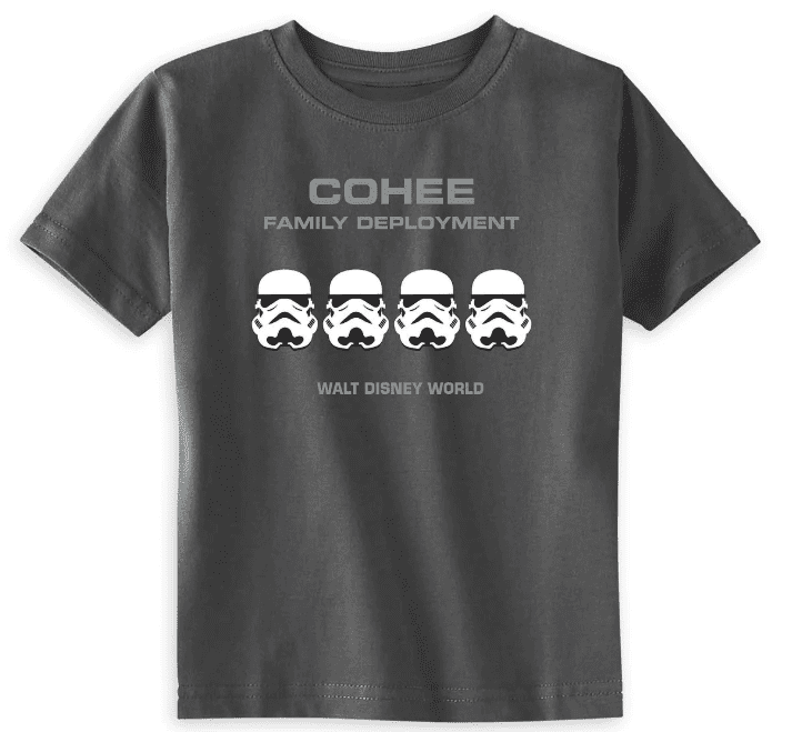 Star Wars Galaxy Edge Family Shirts