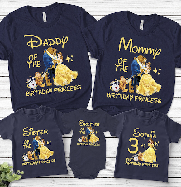 beauty and the beast shirt 