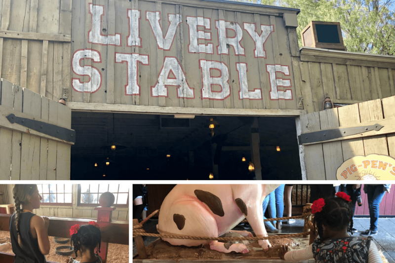Pig Pen's Livery Stable at Knott's Berry Farm
